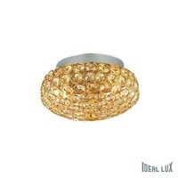Dekorativní - ILUX 075402 Stropní a nástěnné svítidlo Ideal Lux King PL3 oro 075402 - IDEALLUX