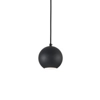 Koule - ILUX 231259 Svítidlo závěsné MR JACK SP1 SMALL NERO 1xGU10 D110mm  - IDEALLUX