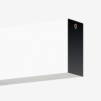 Podélná - LU I3.L1.600.93 Stropní a nástěnné svítidlo IZAR III 20,9W LED 3000K akrylátové sklo černá I3.L1.600.93 - LUCIS