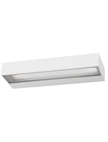 Nástěnná - NV 9027202 Venkovní nástěnné svítidlo FUNGO bílý hliník skleněný difuzor LED 12W 3000K 220-240V 120st. IP65 světlo dolů - NOVA LUCE - foto 1
