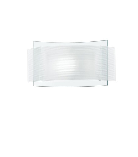 Dekorativní - FAN I-RIGHE/AP Nástěnné svítidlo Righe bílé, patice E27, 33 x 8 x 16,5 cm - FANEUROPE - foto 1