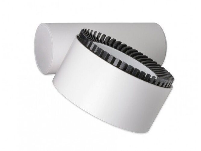 Bodová - BPM 20086.W.D60.3K Nástěnné svítidlo LUK HAKWEYE LED 30W 2700lm 3000K bílé - BPM - foto 1