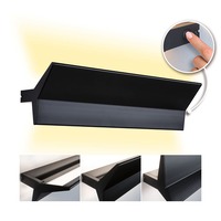 Nepřímé osvětlení - P 79509 LED nástěnné svítidlo 3-krokové-stmívatelné Stine 2700K / 230V 13 / 1x4W stmívatelné černá mat - PAULMANN