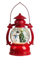 Interiérové dekorace - MAR 705052 Lothar červená lucerna - Markslöjd