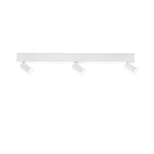 Bodová - FAN LED-ORIENTED-5-BCO Nástěnné svítidlo LED ORIENTED bílá 3 x GU10 + LED 2 x 8 W 2360 lm CCT 90 x 18 x 10 cm - FANEUROPE - foto 1