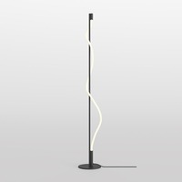 Stojací lampy - M MOD166FL-L15B3K Stojací lampa Tau 3000K 15W 450lm teplá bílá černý hliník - MAYTONI