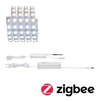 Pracovní osvětlení - P 78871 MaxLED 500 LED Strip Smart Home Zigbee měnitelná bílá s krytím základní sada 1,5m IP44 9W 60LEDs/m měnitelná bílá 20VA - PAULMANN