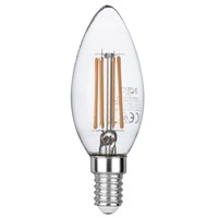 E14 - FAN LUXA-E14C-4M-DIM Žárovka LED LUXA, stmívatelné E14 4W 400lm 4000K 300° 35x100 mm 15000 h CRI 80 - FANEUROPE