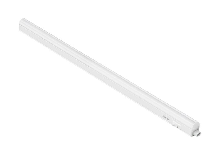 Přisazená - CEN SPD-043040 Liniové SVÍTIDLO LED SPEEDY 300x20x30mm 4W 4000K 340Lm 130d IP20 včetně kabelu 230V a vypínače - CENTURY - foto 1