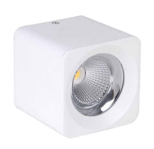 Hranatá - CEN QBBI-1511240 Stropní SVÍTIDLO LED QUBE BÍLÉ 112x112x123mm 15W/230VAC 4000K 1350Lm 45d IP20  - CENTURY - foto 1