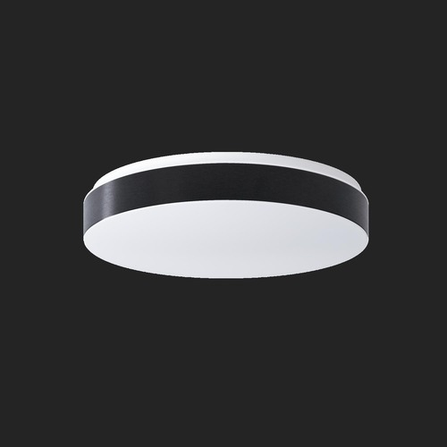 Nouzová - OS DEL69574 DELIA C2 stropní/nástěnné plastové svítidlo bílá / bílo - černá IP54 4000 K 33W LED nouzové kombinované 3 h (původní kód OS 69574) - OSMONT - foto 1