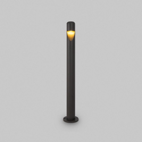 Sloupková - M O423FL-L5GF Venkovní sloupkové svítidlo Hagen 3000K 5W teplá bílá 200lm černý kov IP65 - MAYTONI - foto 1