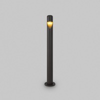 Sloupková - M O423FL-L5GF Venkovní sloupkové svítidlo Hagen 3000K 5W teplá bílá 200lm černý kov IP65 - MAYTONI