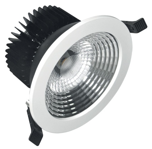 Kruhová - CEN FTSD-501730 LED SPOT FUTURA ZAPUŠTĚNÉ 153 mm 50W 3000K Ra95 4340Lm 90d DIMM IP20  - CENTURY - foto 1