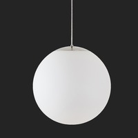 Nouzové osvětlení - OS ADR72613 ADRIA S4 HP závěsné skleněné svítidlo nerez leštěná / bílá IP40 4000 K 58W LED nouzové kombinované 3 h (původní kód OS 72613) - OSMONT
