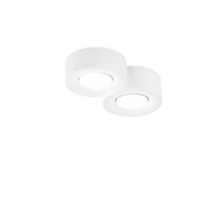 Downlight - FAN I-ATHEN-R2 Stropní svítidlo Athen kruhové, bílé, 2 x GX53, 26 x 6,3 cm - FANEUROPE