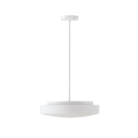 Kruhová - OS EDN61583 EDNA P4 závěsné skleněné svítidlo bílá IP40 4000 K 27W LED - OSMONT