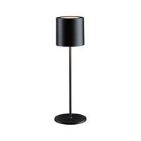 Stolní lampy dekorační - P 76998 Nabíjecí bateriové svítidlo Tuni IP44 2700K černá mat - PAULMANN
