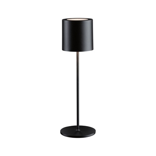 Stolní lampy dekorační - P 76998 Nabíjecí bateriové svítidlo Tuni IP44 2700K černá mat - PAULMANN - foto 1