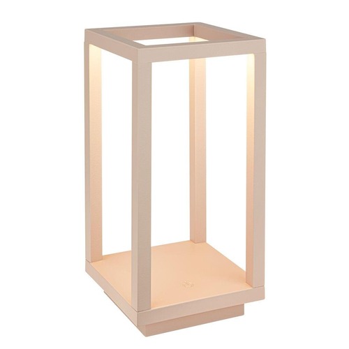 Stolní lampy dekorační - BRILO 7579011 BRILONER Laer stolní lampa - 1,8W, 50lm, bezdrátová, LED, stmívatelné, dotykový vypínač, CCT, béžová 7579011 - foto 1