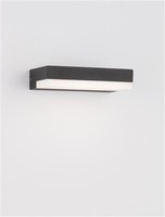 Nástěnná - NV 9492560 Venkovní nástěnné svítidlo PURE antracitový hliník a matný akryl LED 6W 3000K 220-240V 103st. IP65 - NOVA LUCE