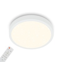 Kruhová - BRILO 3704-016 CCT LED přisazené svítidlo pr. 38 cm, 22 W, 2900 lm, bílé - BRILO