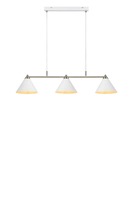 Podélná - MAR 108075 Klint závěsné svítidlo bílé 3 lampy - Markslöjd