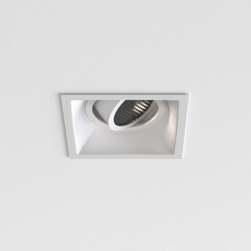 Hranatá - AST 1249042 Downlight svítidlo Minima Slimline Square nastavitelné protipožární 6W GU10 bílá - ASTRO Lighting - foto 1