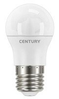 E27 - CEN ONH1G-082740 LED MINI GLOBE ONDA 8W E27 4000K 830Lm 200d 45x85mm IP20 - CENTURY