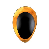 Dekorativní - HVLG 308-11-CE Nástěnné svítidlo GINGER kov zlatá/černá E14 1x40W - HUDSON VALLEY (Corbettt)