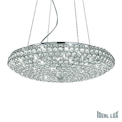 Kruhová - ILUX 088013 Závěsné svítidlo Ideal Lux King SP12 cromo 088013 chromové 65cm - IDEALLUX - foto 1