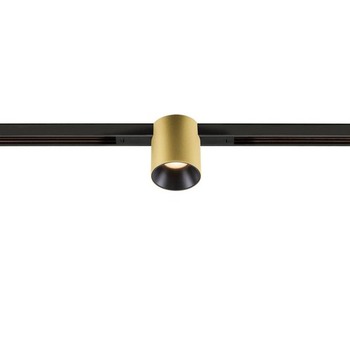 Lištové Magnetic SLV - LA 1008947 FIX-IT! 48V, DALI, kulatý, standardní stopa, spot, 2700 K, 6,6 W, 36°, zlatý / černý - BIG WHITE (SLV) - foto 1