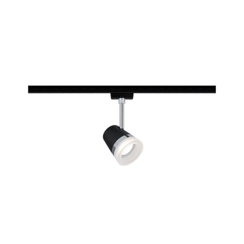 Svítidla - P 96925 URail LED-spot Cone max 15 W černá mat/chrom kov/umělá hmota GU10 - PAULMANN - foto 1