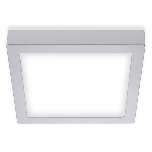 Hranatá - BRI 7118-414 LED stropní svítidlo, 22,5 cm, 16,5 W, matný chrom - BRILONER - foto 1