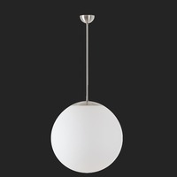 Nouzové osvětlení - OS ADR60192 ADRIA P4 závěsné skleněné svítidlo nerez broušená / bílá IP40 3000 K 41W LED nouzové kombinované 3 h (původní kód OS 60192) - OSMONT