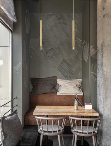 Subtilní - NV 9287947 Závěsné svítidlo NORWAY zlatý hliník zlatý kabel E27 1x12W 230V IP20 bez žárovky - NOVA LUCE - foto 1