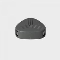 Nástěnná - KHL K60009.01.WS.DG-DG.70.ST.8.30 PRISMA TRE nástěnné svítidlo tmavě šedá 7 W 3000K nestmívatelné - KOHL-Lighting