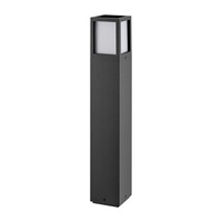 Sloupková - IMPR 730495 Deko-Light stojací svítidlo - Facado II hranaté opal 650mm, 1x max 20 W, E27, šedá