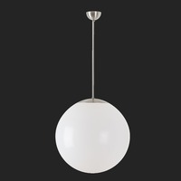 Nouzové osvětlení - OS ISI64073 ISIS P4 PM závěsné plastové svítidlo nerez broušená / bílá IP40 3000 K 41W LED nouzové kombinované 3 h (původní kód OS 64073) - OSMONT