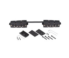 Lištové Magnetic Novaluce - NV 9010202 AKCE - Flexibilní spojka a koncovky k magnetické liště BREDA černé - NOVA LUCE