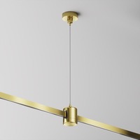 Lištové Magnetic Maytoni Flarity - M TRA157SW-IPC1-BS Lankový závěs s prodlužovací spojkou 24V mosaz hliník pro magnetickou lištu Flarity - MAYTONI