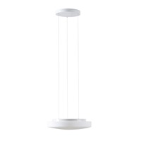 Kruhová - OS EDN73565 EDNA LE5 závěsné skleněné svítidlo bílá IP40 4000 K 24W LED - OSMONT