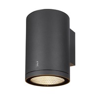 Nástěnná - LA 1003440 ENOLA ROUND L single Outdoor, nástěnné LED svítidlo, antracitové, CCT 3000/4000K - BIG WHITE (SLV)