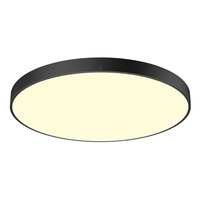 Kruhová - LA 1007310 MEDO® PRO 90 stropní nástavbové svítidlo, kulaté, 3000/4000K, 75W, DALI, Touch, 110°, černá - BIG WHITE (SLV)