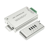 Stmívače a regulátory proužků - Dálkové ovládání LED pro pás RGB 4 tlačítka Rádio