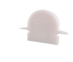 Krytky pro Al profily - IMPR 979540 Koncovka R-ET-01-10 bílá 25 mm 2 ks - LIGHT IMPRESSIONS