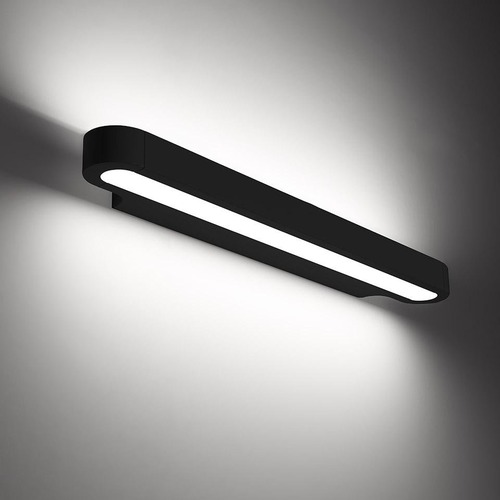 Nepřímé osvětlení - AR 1915080A Talo nástěnné 90 - nestmívatelné - černá - ARTEMIDE - foto 1