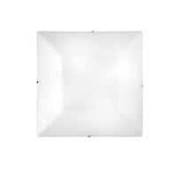 Hranatá - FAN I-OSIRIDE-PL50 Stropní svítidlo OSIRIDE, bílá, 4 x E27, 50 x 11,5 x 50 cm - FANEUROPE
