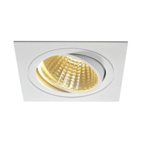 Hranatá - LA 114281 NEW TRIA DL čtvercová sada matná bílá 230V/700mA LED 25W 30° 2700K - BIG WHITE (SLV) - foto 1