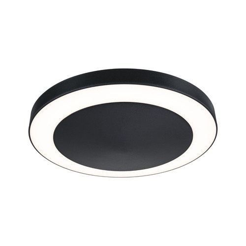 Přisazená - P 94526 LED stropní svítidlo Circula soumrakový senzor a pohybové čidlo IP44 320mm 3000K 14W antracit - PAULMANN - foto 1
